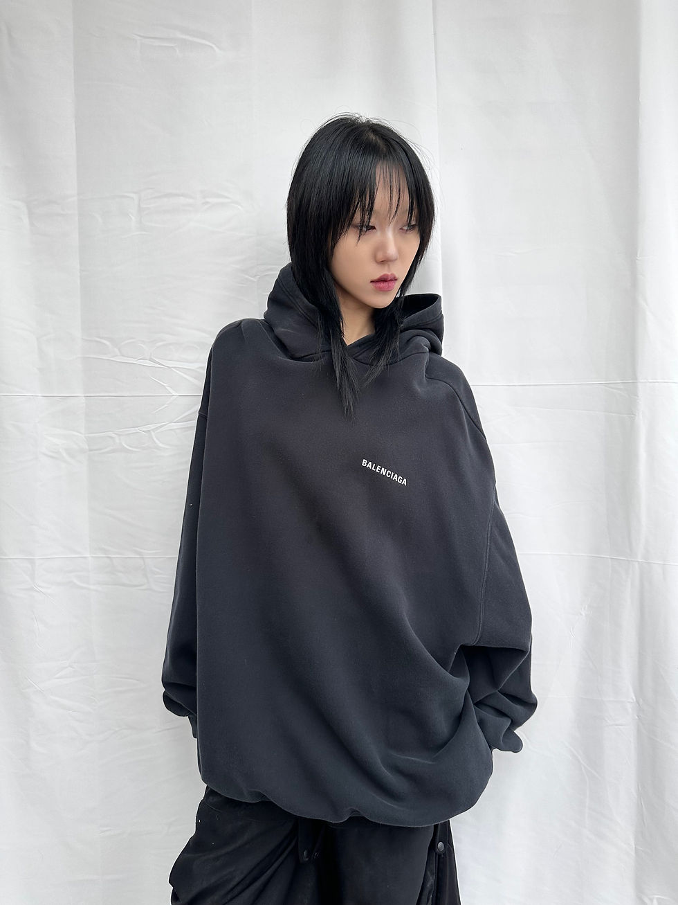 Thumbnail: BALENCIAGA Defile over fit hoodie