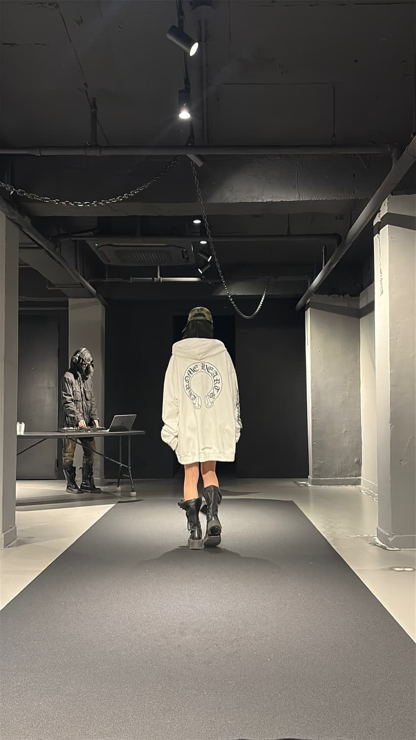 Thumbnail: Chrome Hearts horseshoe hoodie zip up