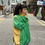 Thumbnail: Supreme green & yellow anorak