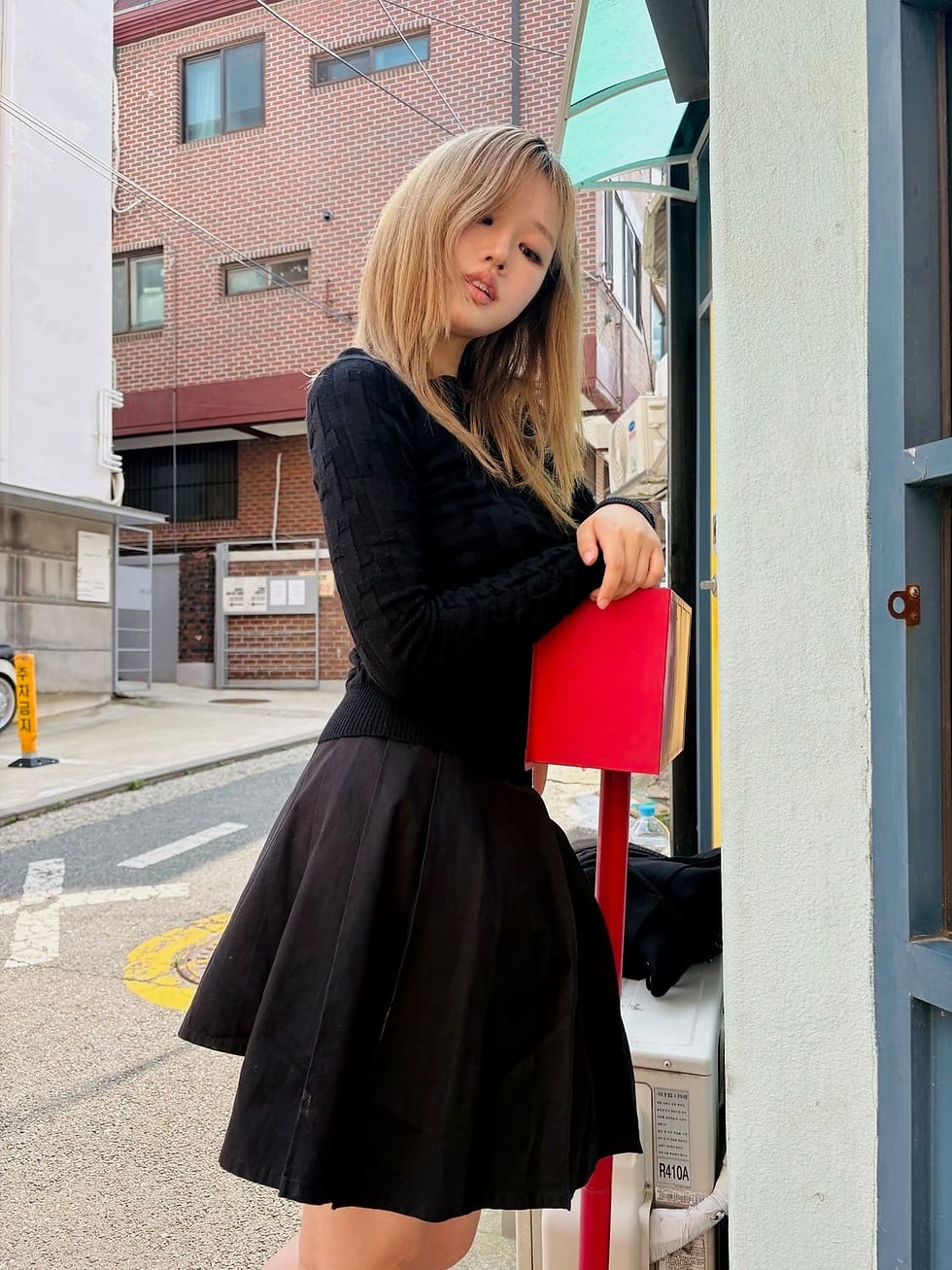 Thumbnail: Comme des garçons pattern detail knit long sleeve