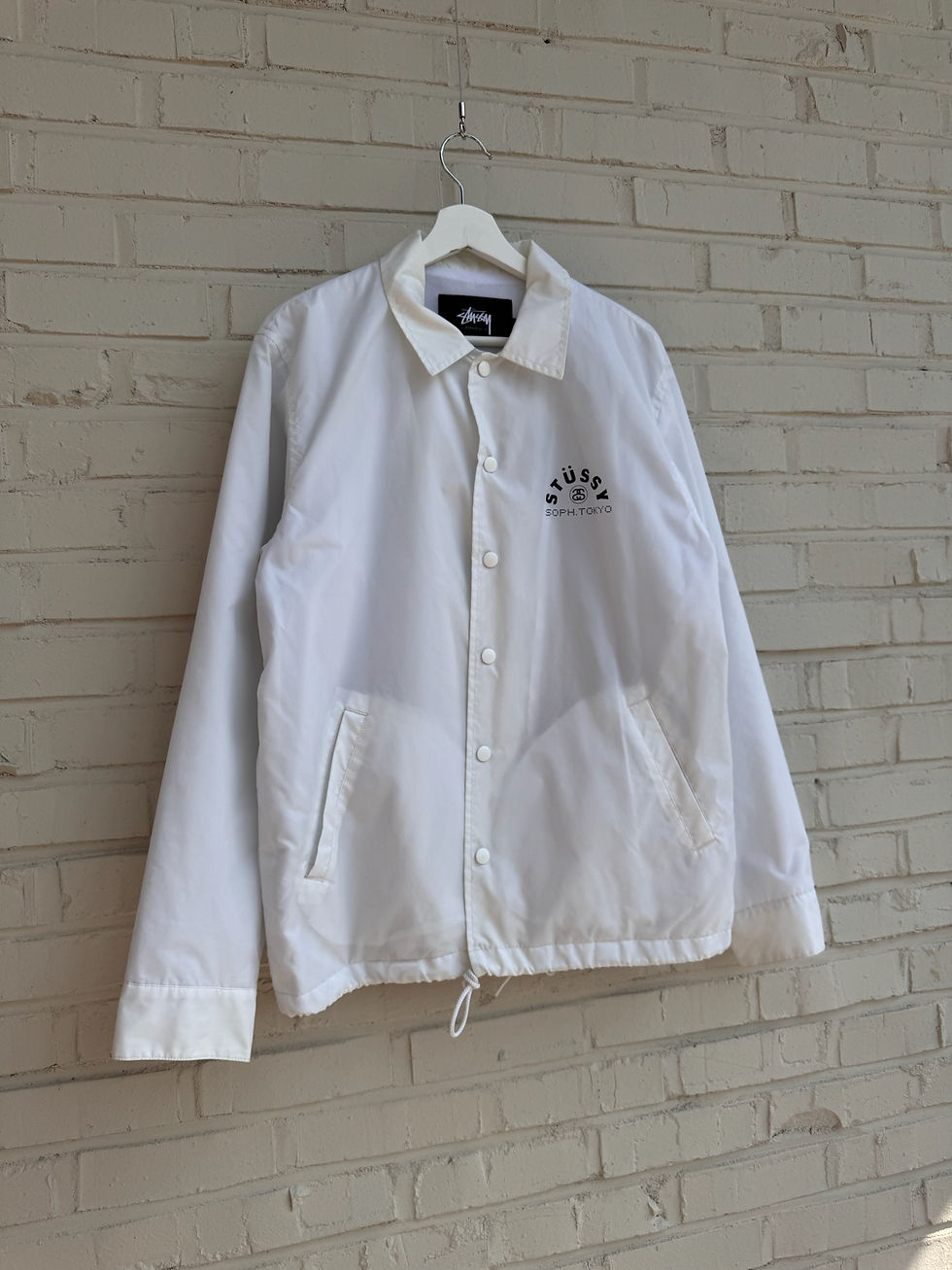 Thumbnail: Stussy dokyo all white jacket