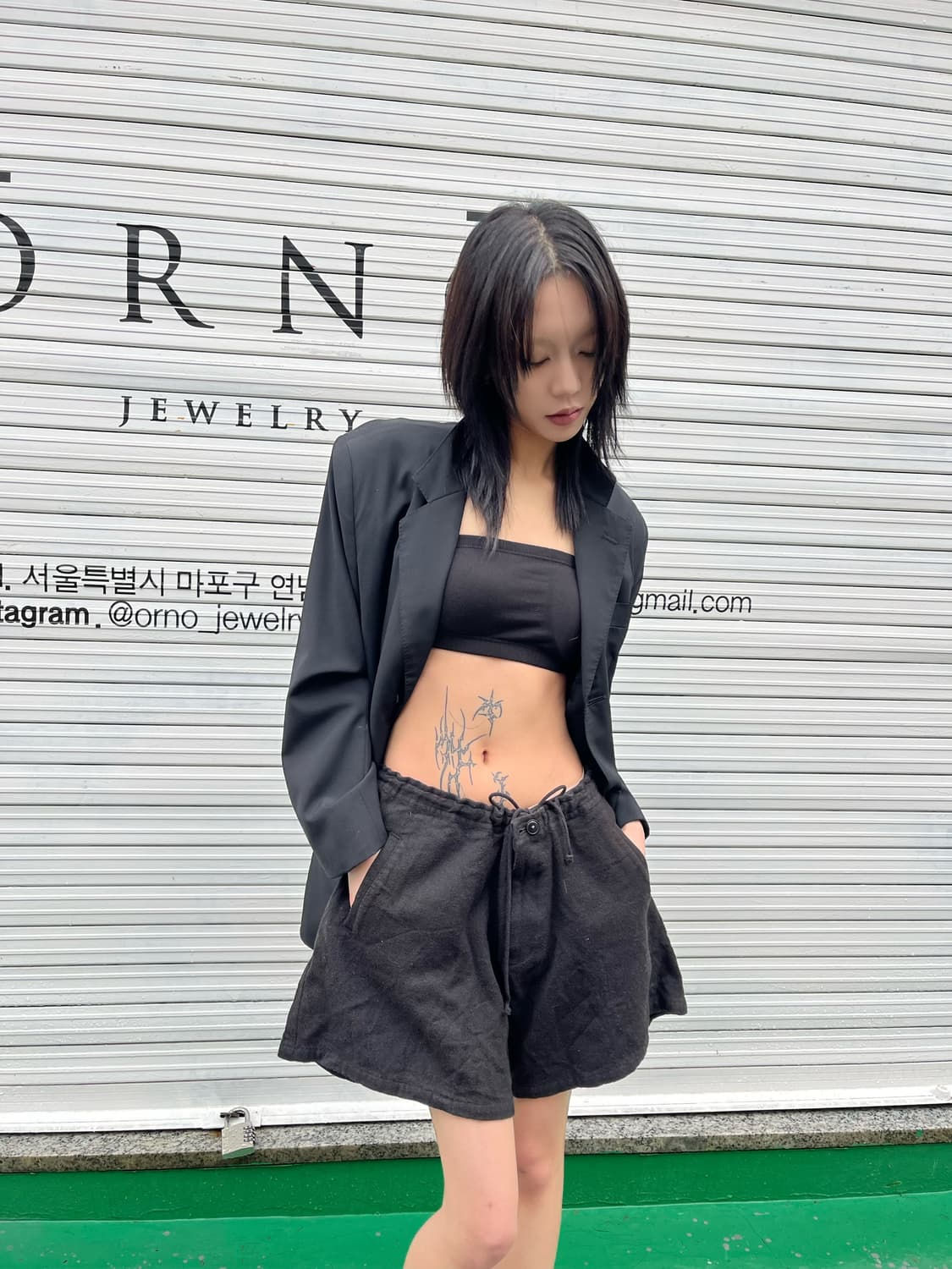 Yohji Yamamoto short type pant