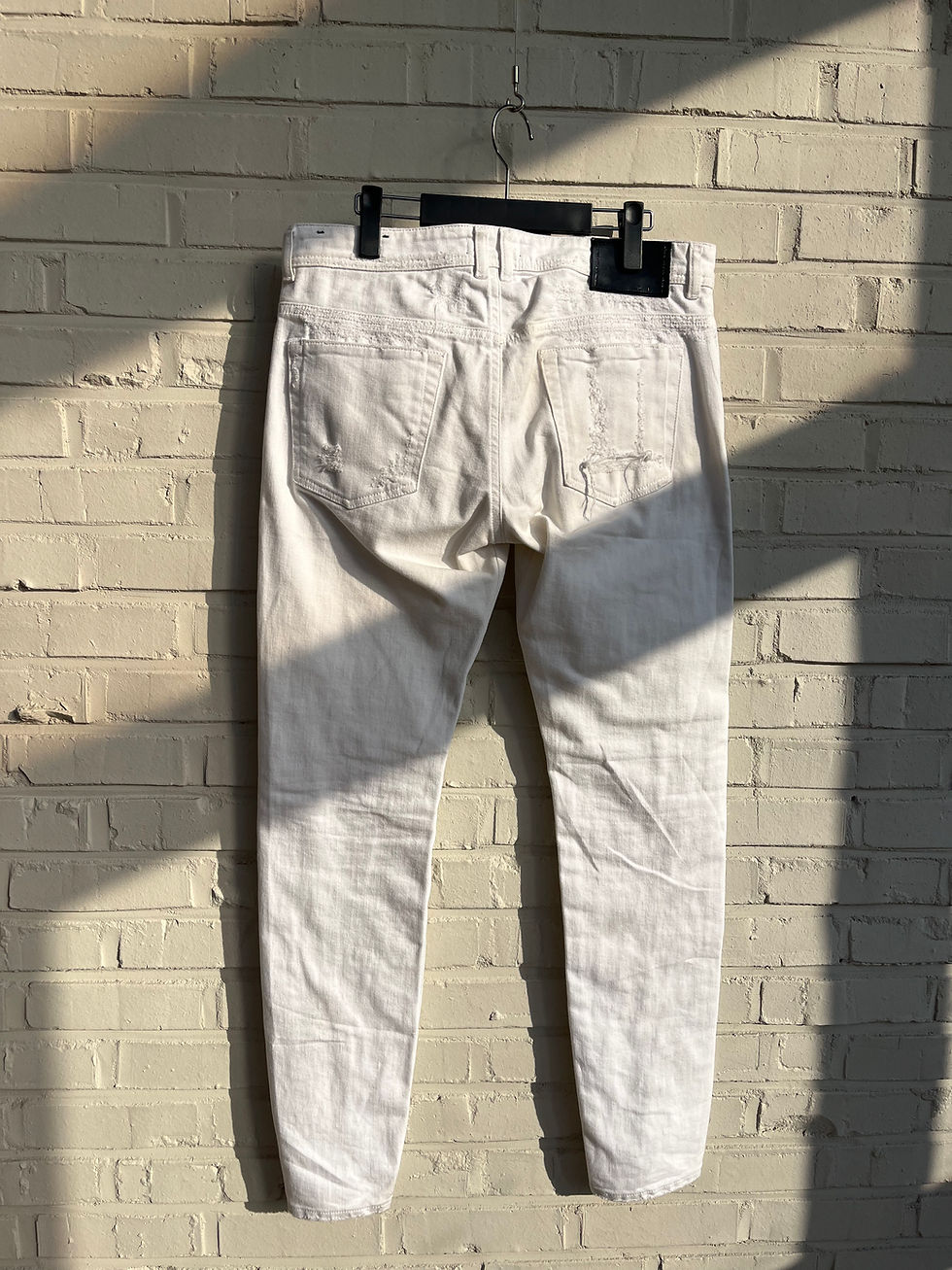 Thumbnail: Diesel black gold all damage detail jean