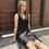 サムネイル： Comme des garçons flare black skirt