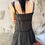 サムネイル： Cotton all black sleeveless