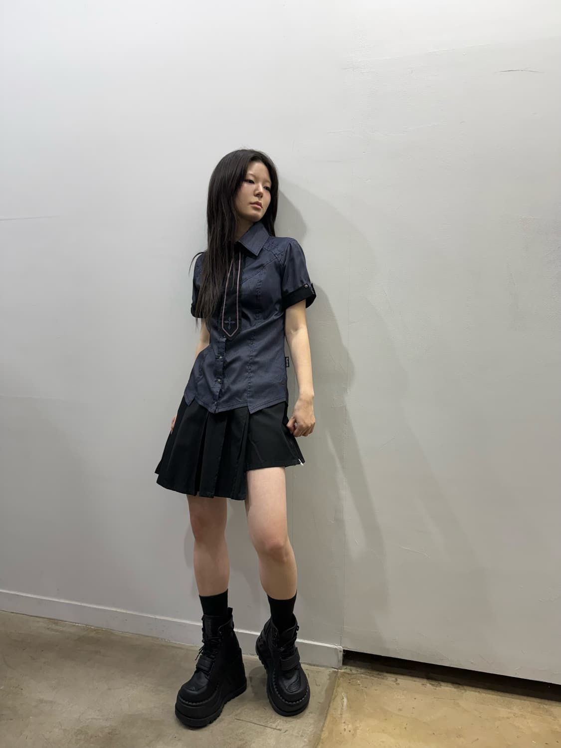 ozzon shirt & Tie set up