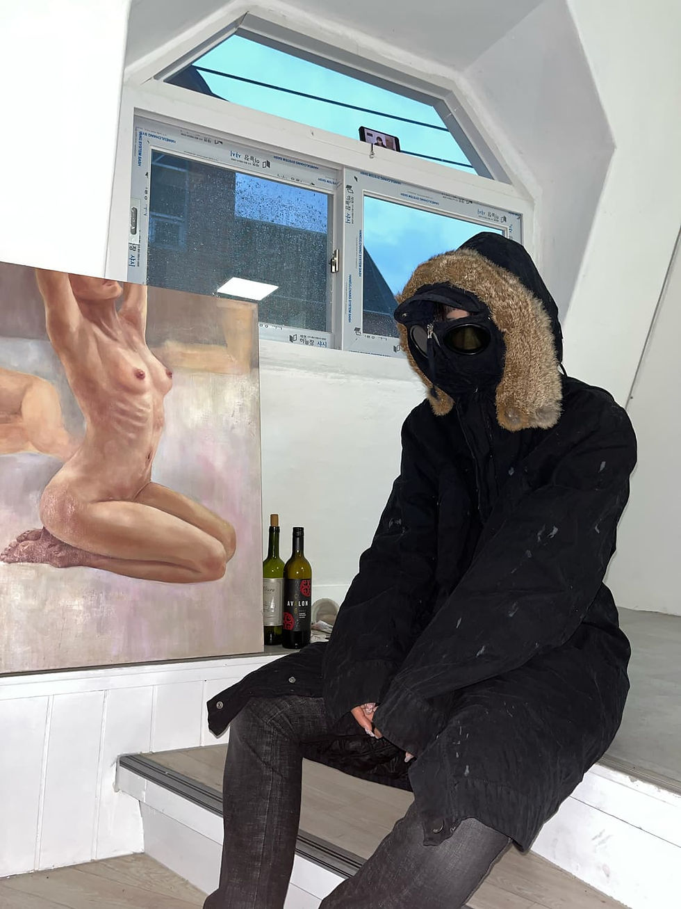 섬네일: CP company goggle long jacket