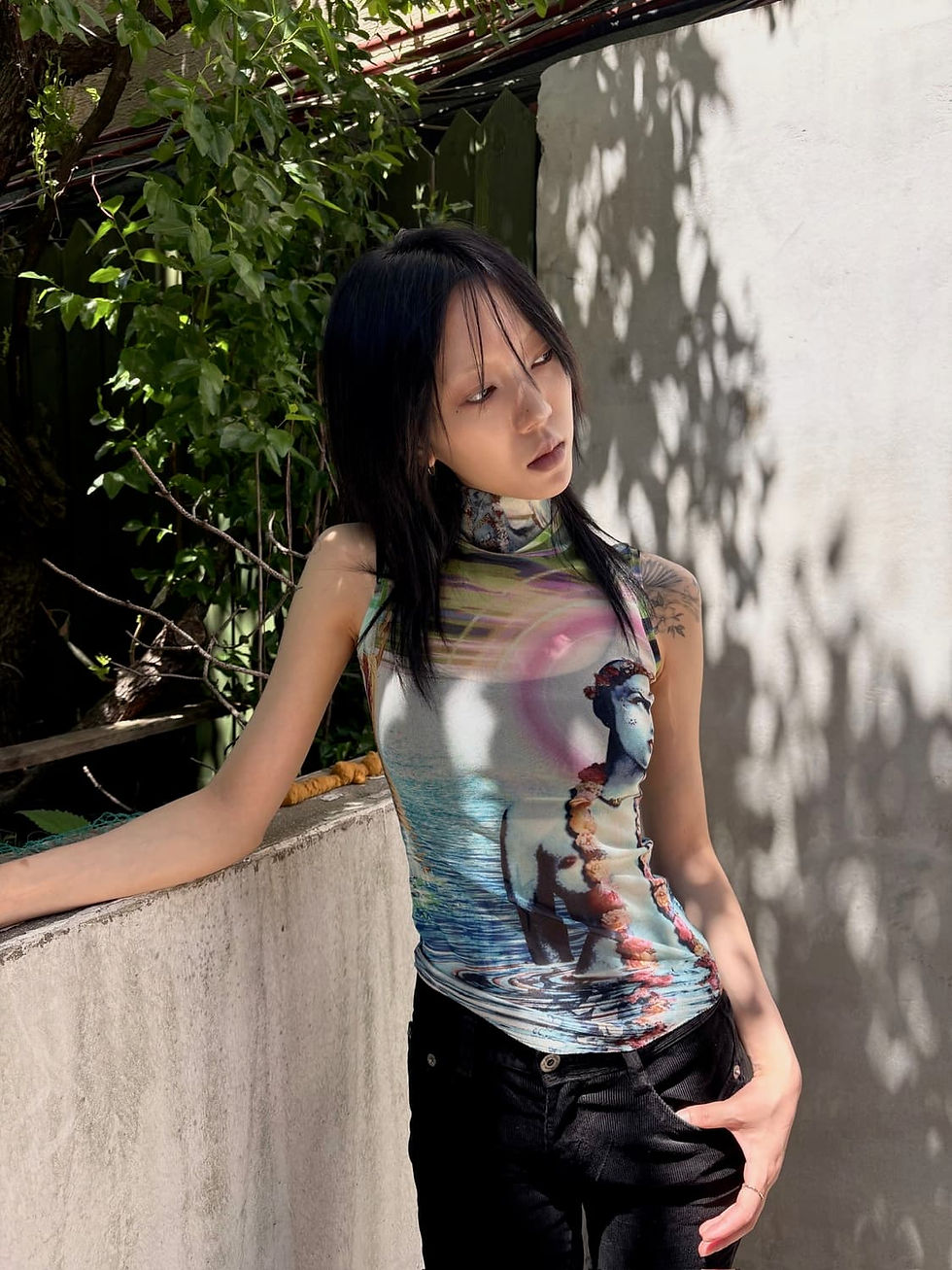 Thumbnail: Jean Paul Gaultier archive mesh sleeveless