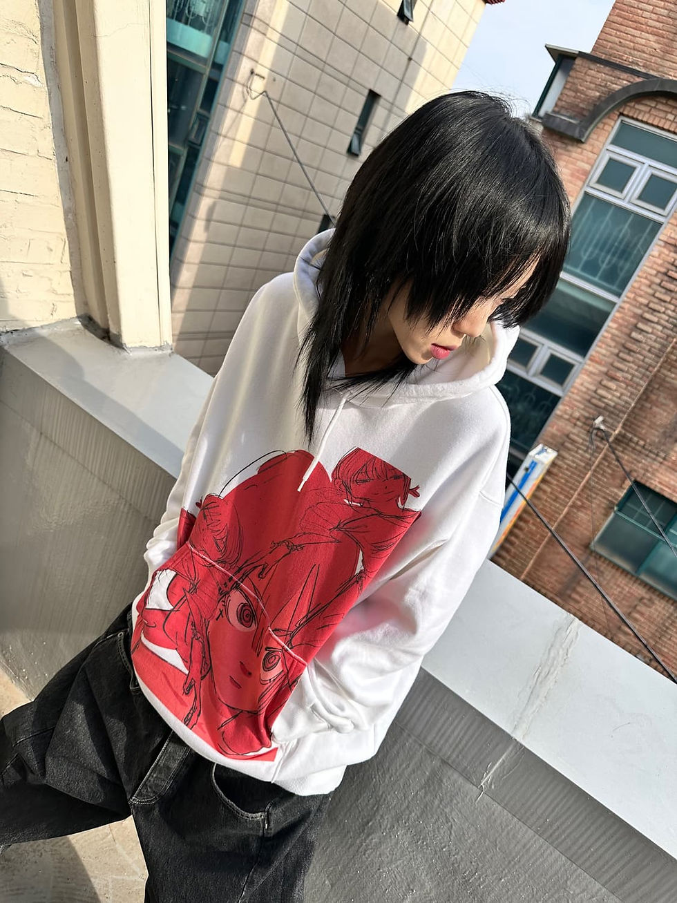 섬네일: Jun inagawa anime art work hoodie
