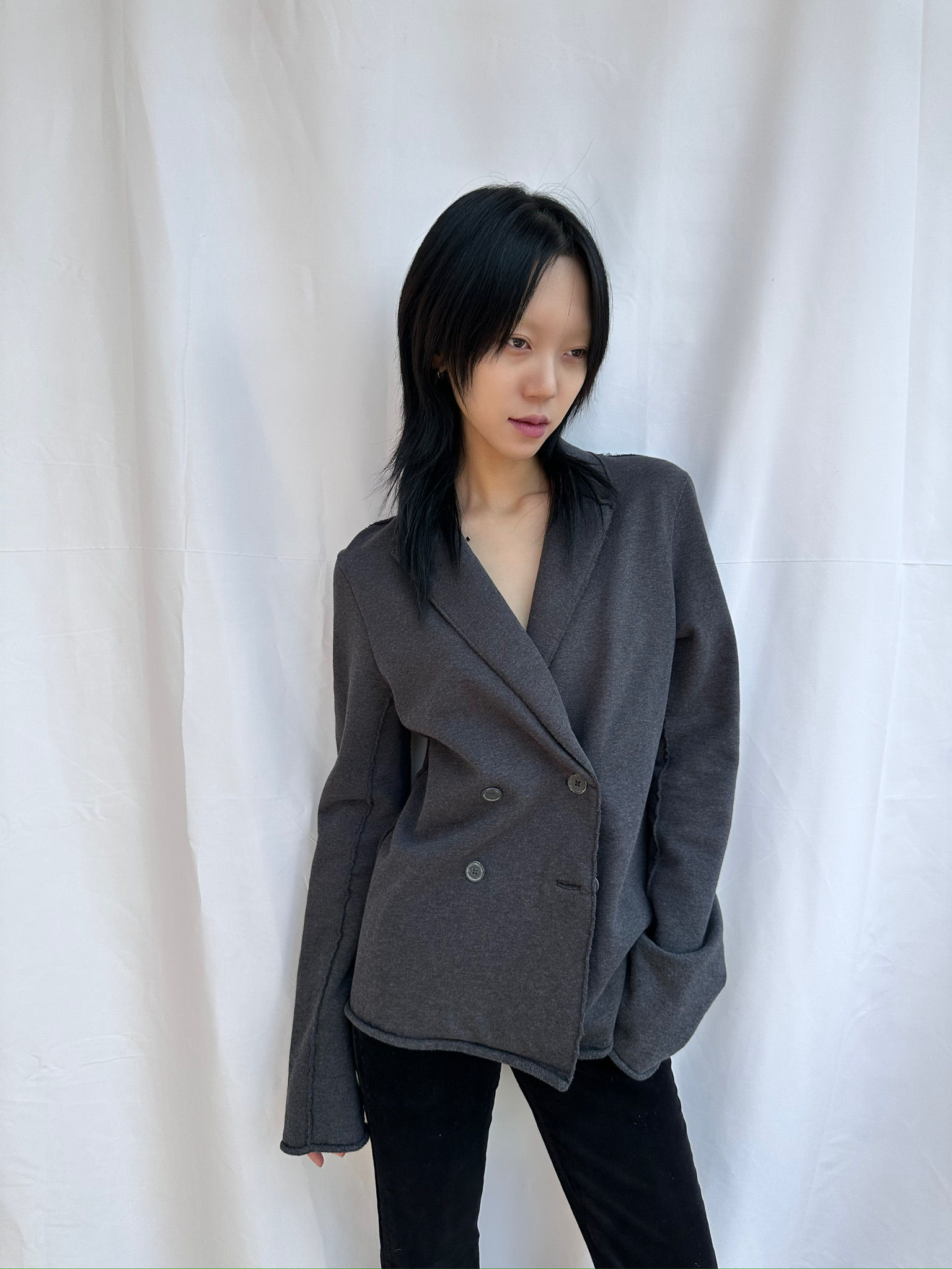 T by Alexander Wang cotton blazer