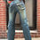 Thumbnail: Multi pocket detail denim pant