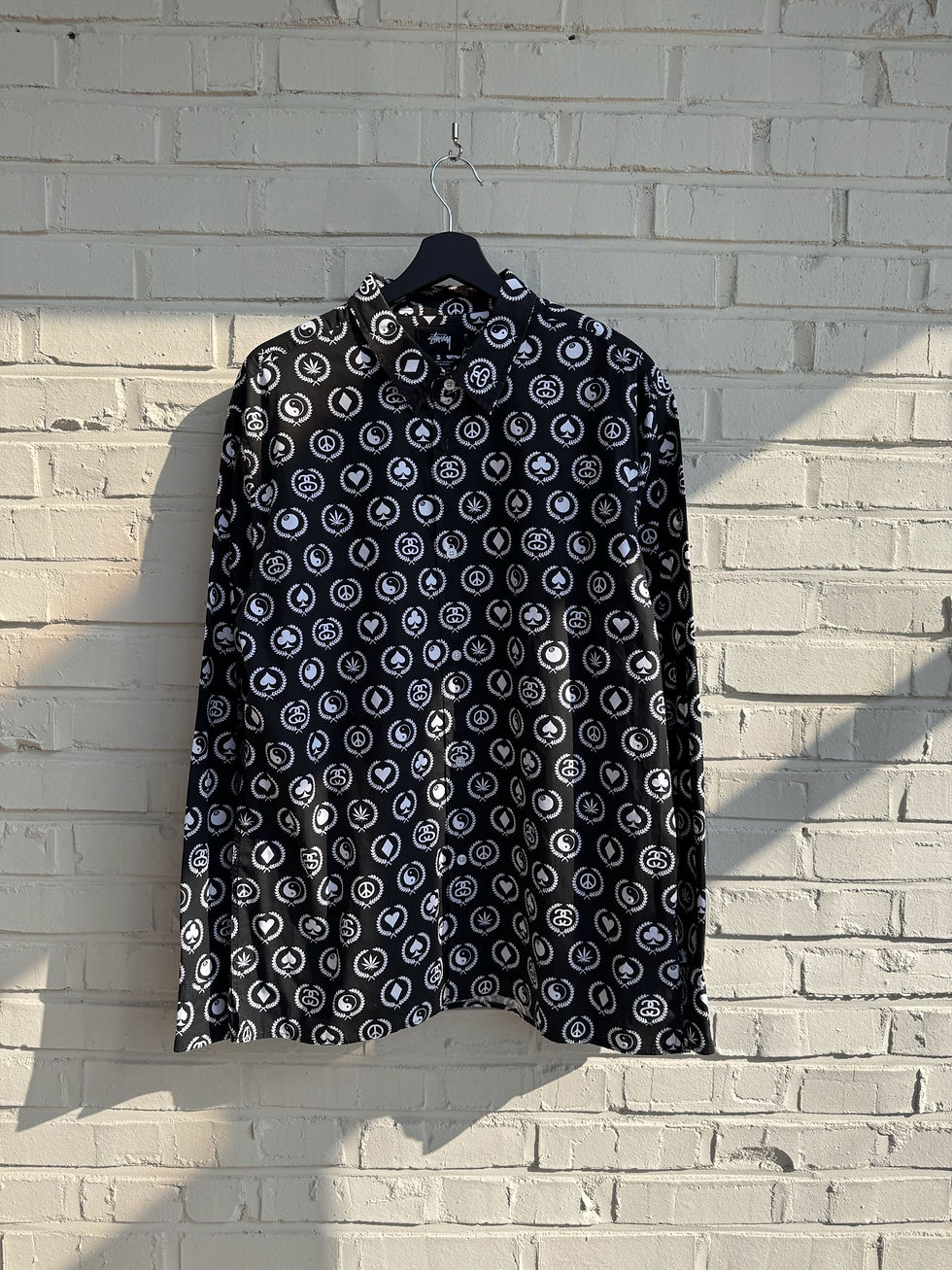 Thumbnail: Stussy logo pattern shirt