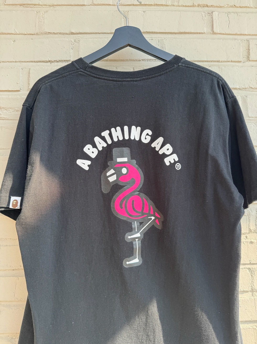 섬네일: Bape baby milo flamingo T shirt