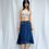 Thumbnail: SACAI Denim detail skirt
