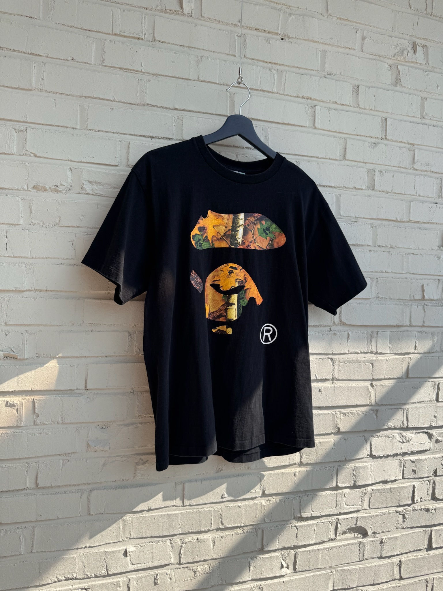 Bape real tree saru T shirt