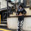 サムネイル： H. Naoto H rockers flame eyelet detail boot cut pant