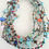 Thumbnail: Funky 6 Strand Necklace - Turquoise, Multi-Color