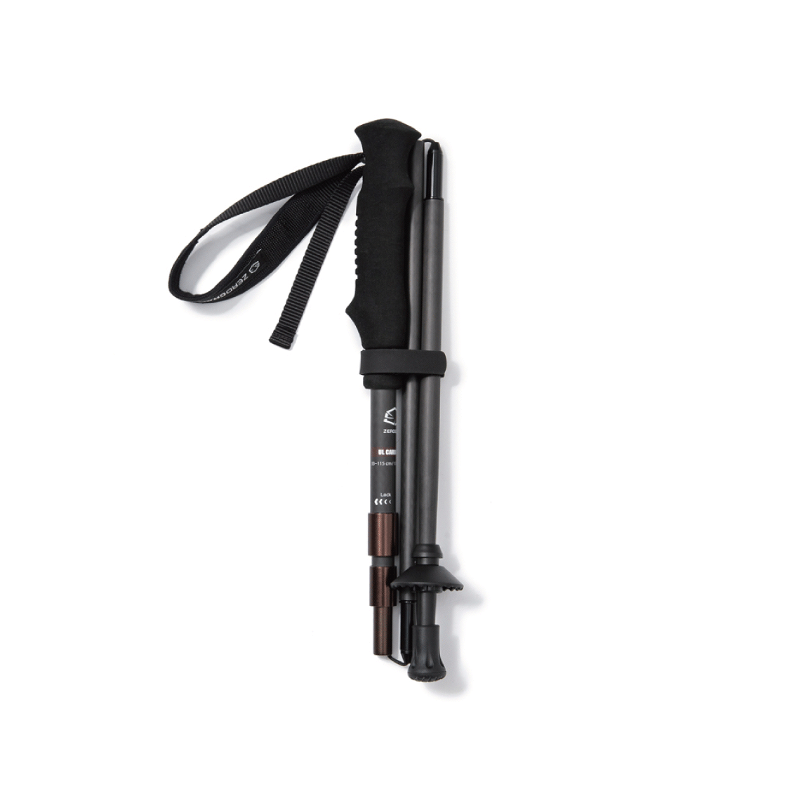 ZEROGRAM UL CARBON FOLDING TREKKING POLE V2 115 / ゼログラム ウルトラライト カーボンフォールディング トレッ