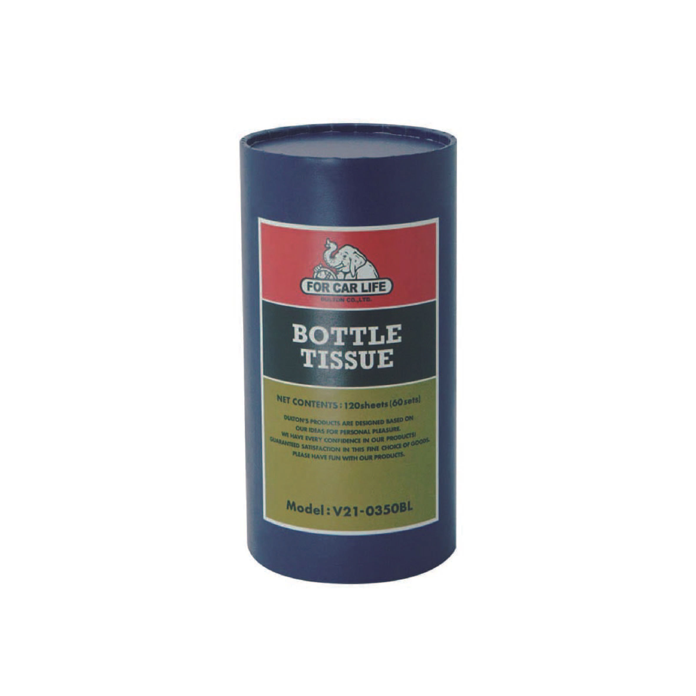 DULTON BOTTLE TISSUE NAVY