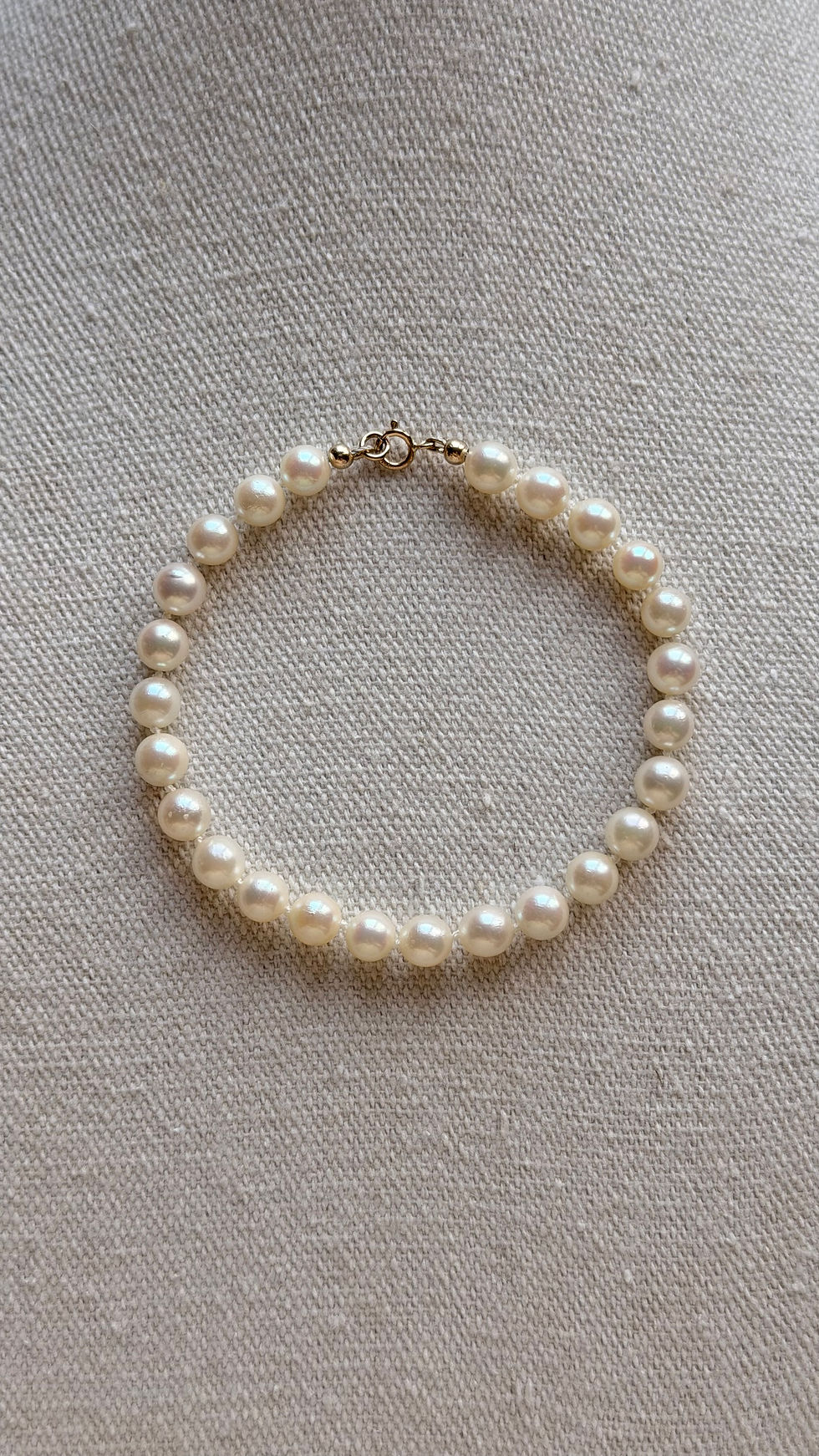 Miniaturbild: Echtperlen Armband