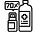 Hand sanitiser gel with 70% alcohol