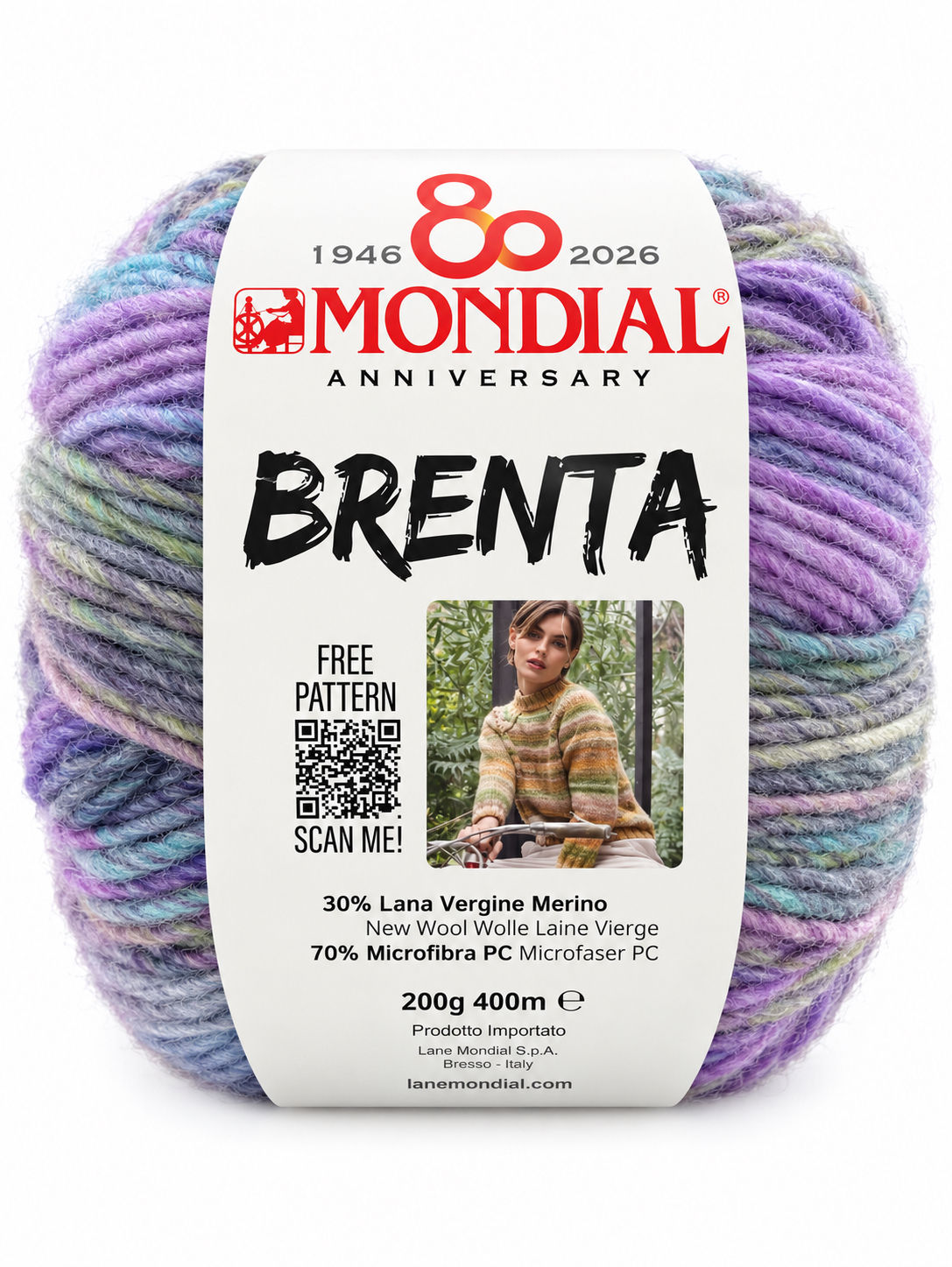 BRENTA 643 - GOMITOLONI DA 200 g - - MONDIAL