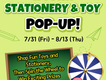 K Town Stationery & Toy Pop-Up