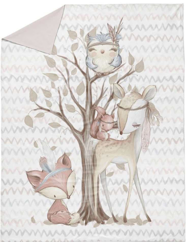 Forest animals 75x100cm