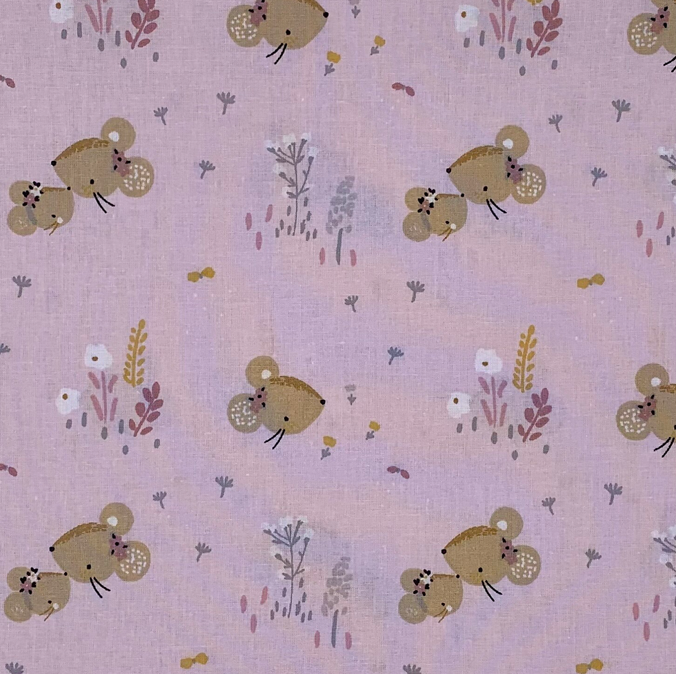 Cotone topina rosa 1m