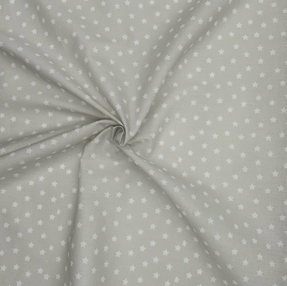 Cotone stelline su Naturale