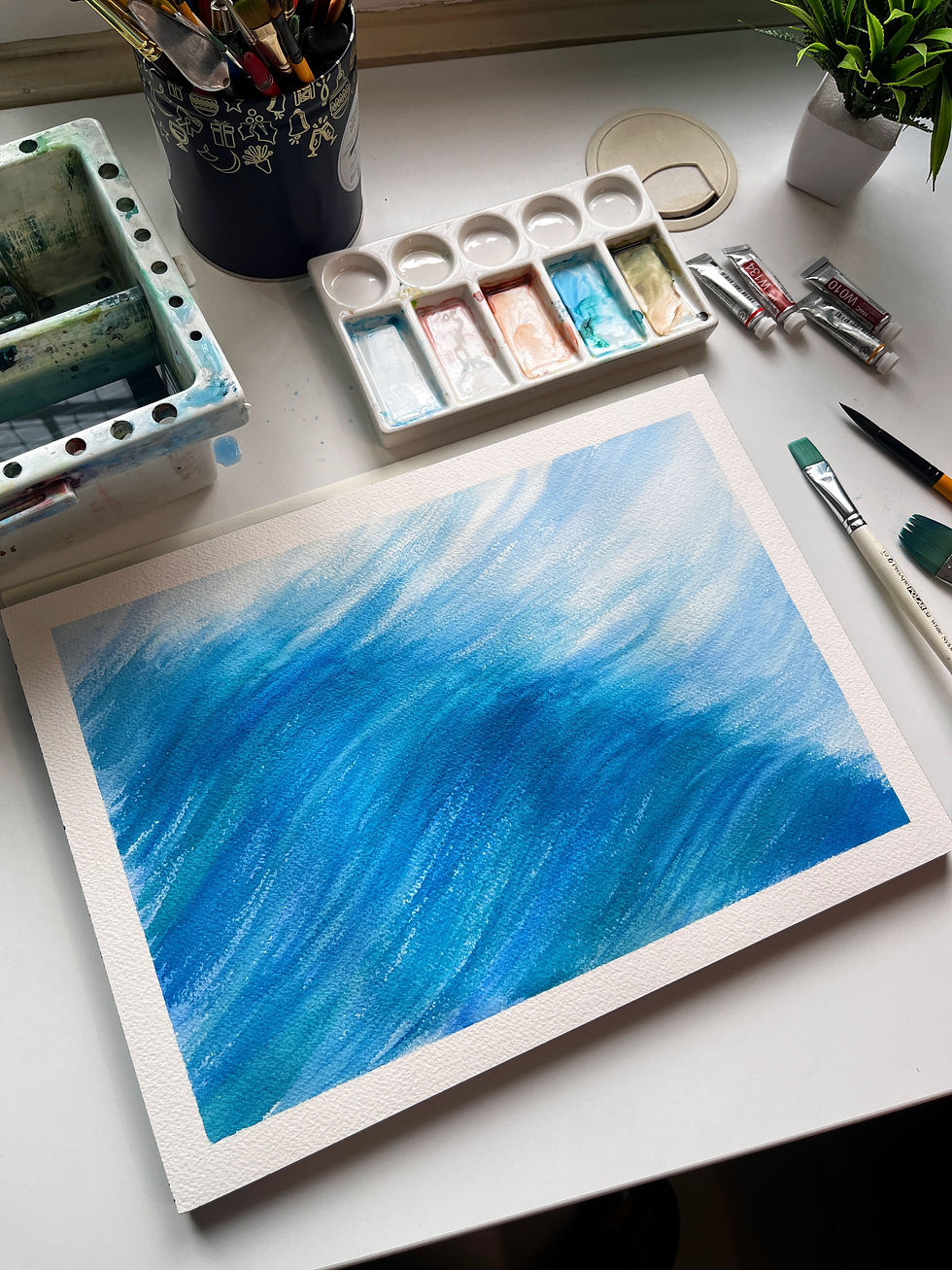 Thumbnail: Dreamscapes - 14"x10"
