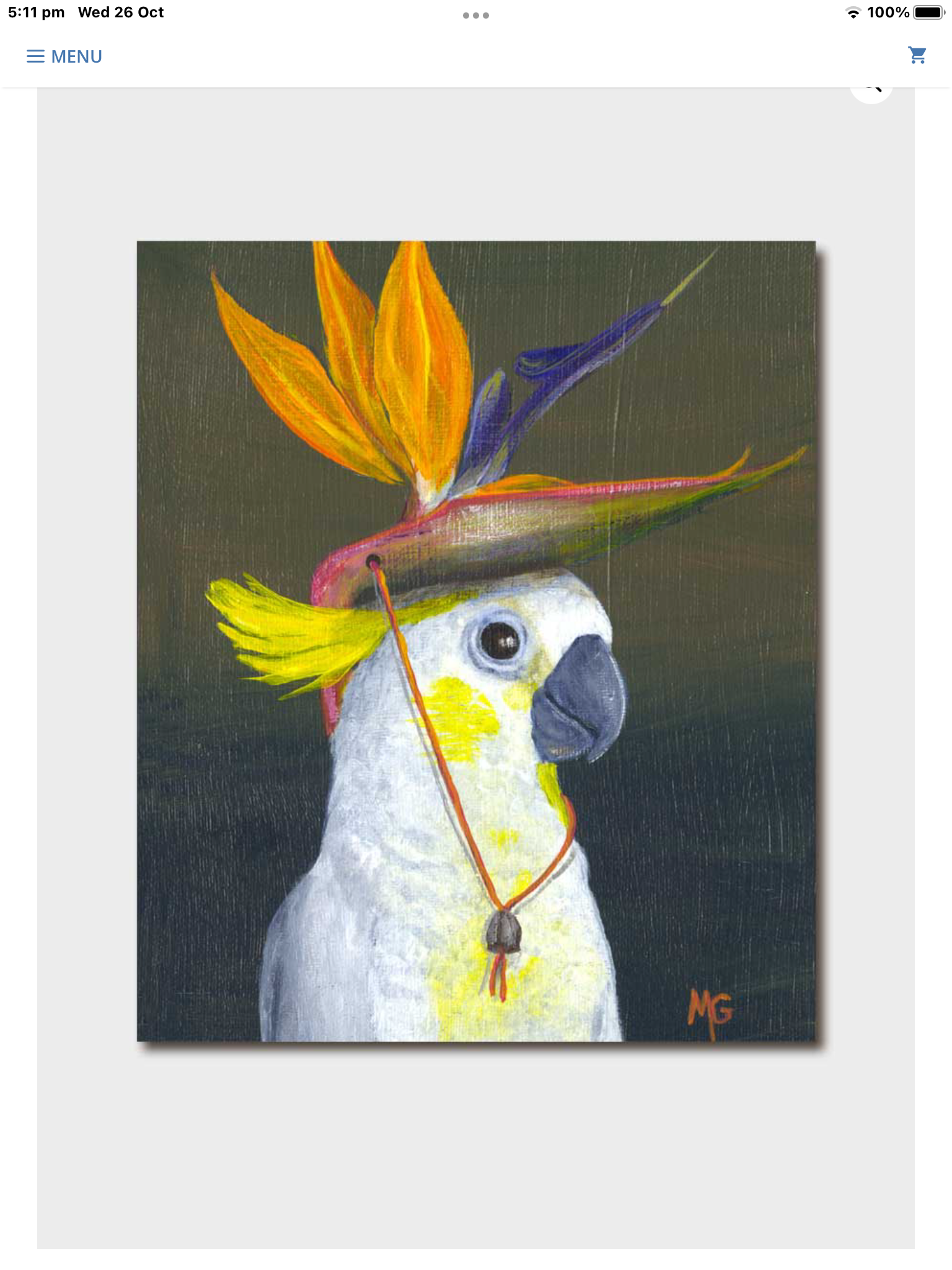 A Touch Of Paradise.  A snappy chapeau can do wonders for you.