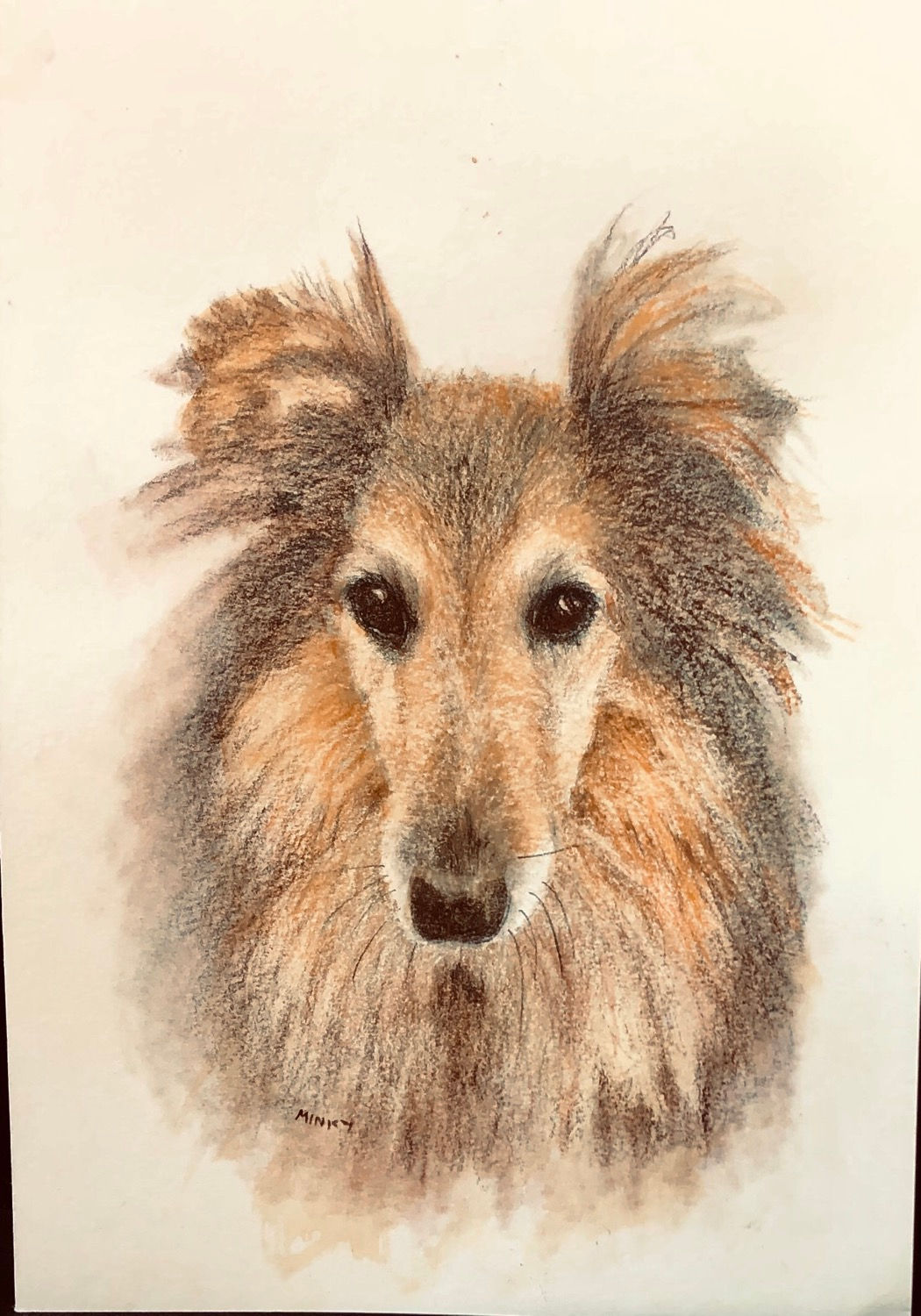 ‘KOHI’ Derwent soft drawing pencils on Arches 300gm paper