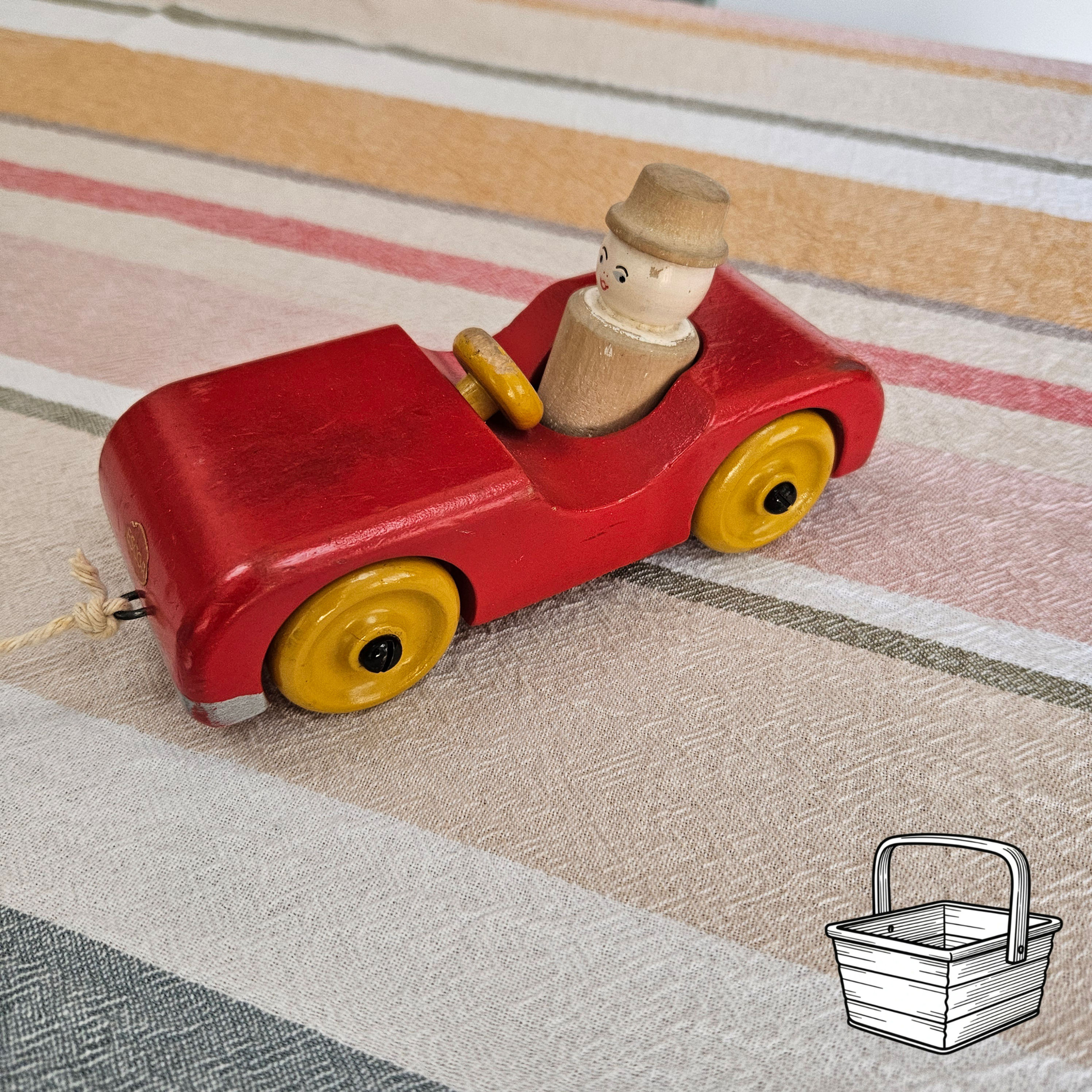 Vintage Escor Pull-Along Car