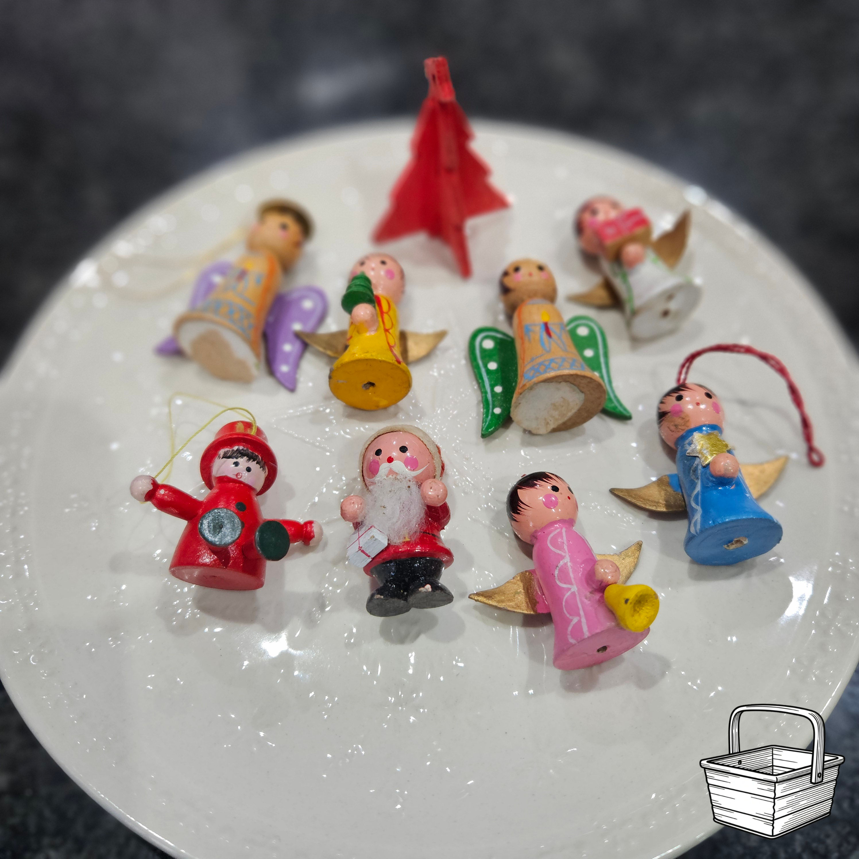 Wooden Christmas Figures