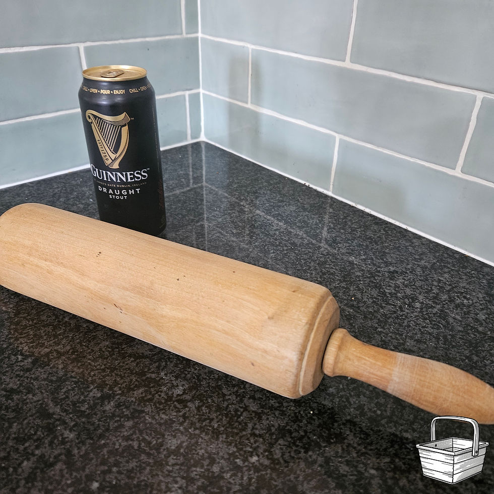 Thumbnail: Large Vintage Rolling Pin 