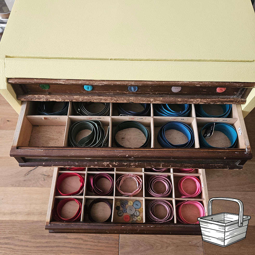 Thumbnail: Vintage Haberdashery Shop Cabinet 