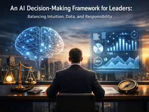 An AI Decision-Making Framework for Leaders: Balancing Intuition, Data, and Responsibility