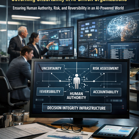 Decision Integrity Infrastructure: Governing Uncertainty in AI-Driven Organizations