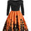 Thumbnail: Halloween Haunted House 50's Style Contrast Dress