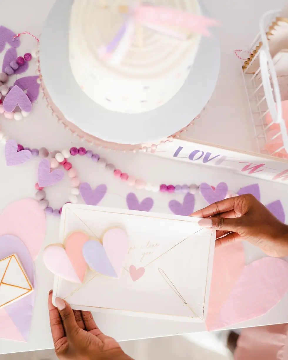 Thumbnail: Occasions By Shakira - Valentine Love Notes Plates