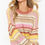 Thumbnail: Multicolor Striped Knit Drop Shoulder Sweater