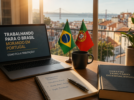 Trabalhando para Brasil e Morando em Portugal na prática