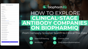 How to Explore Clinical-Stage Antibody Companies: From Company Screener Search to Clinical Trial Data