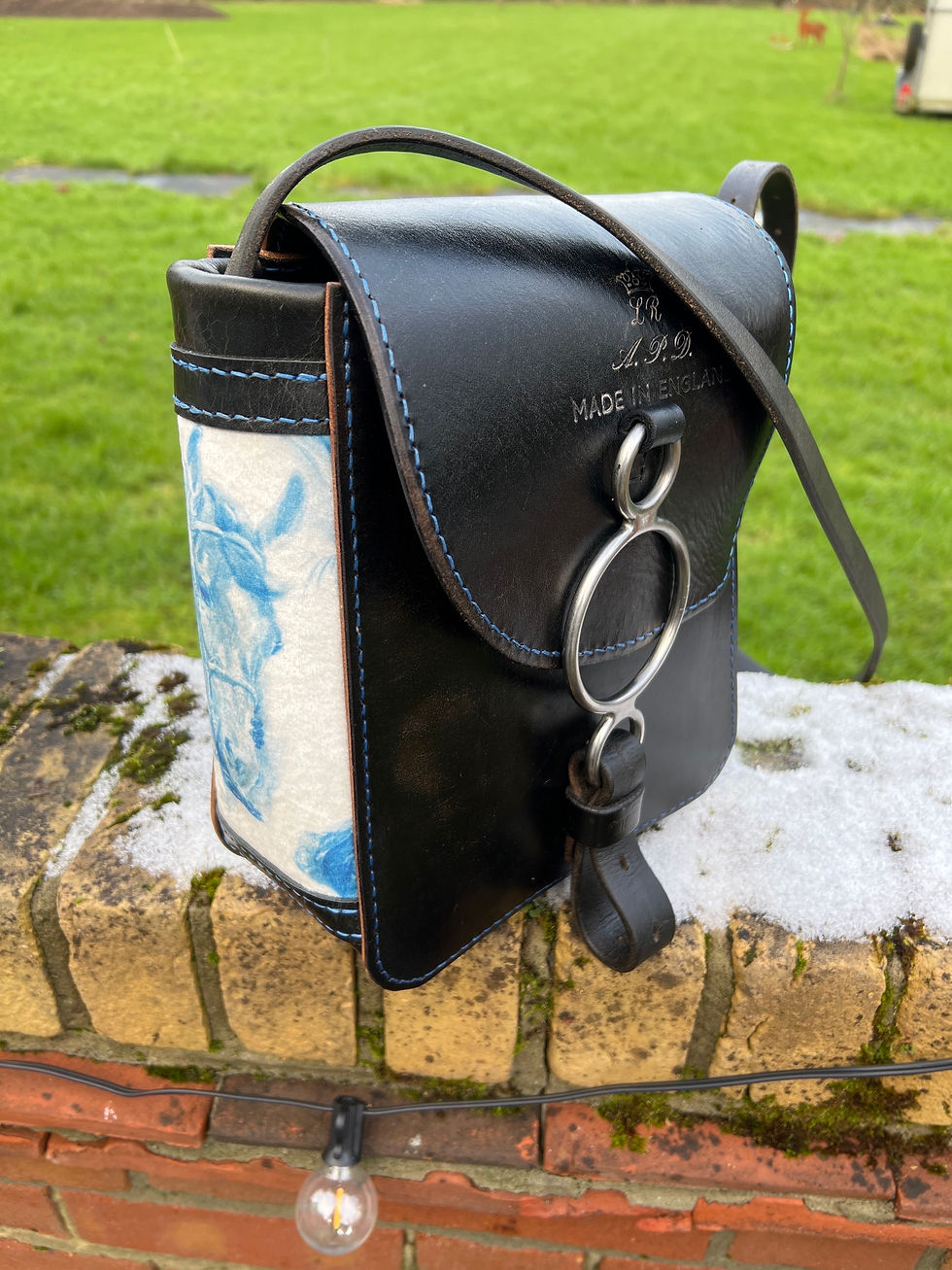 Thumbnail: “The Blue Sugar Cube” Spirit Saddlebag