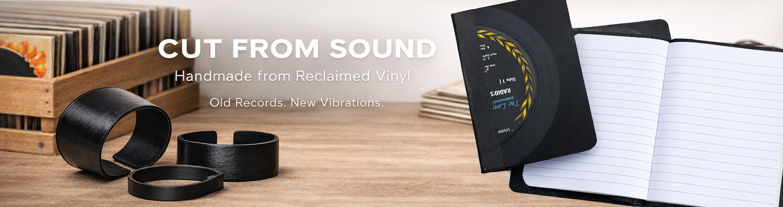 All Products | Cut From Sound Record Notebooks