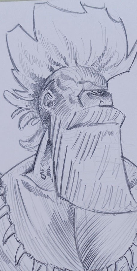 Thumbnail: character 8 pencil