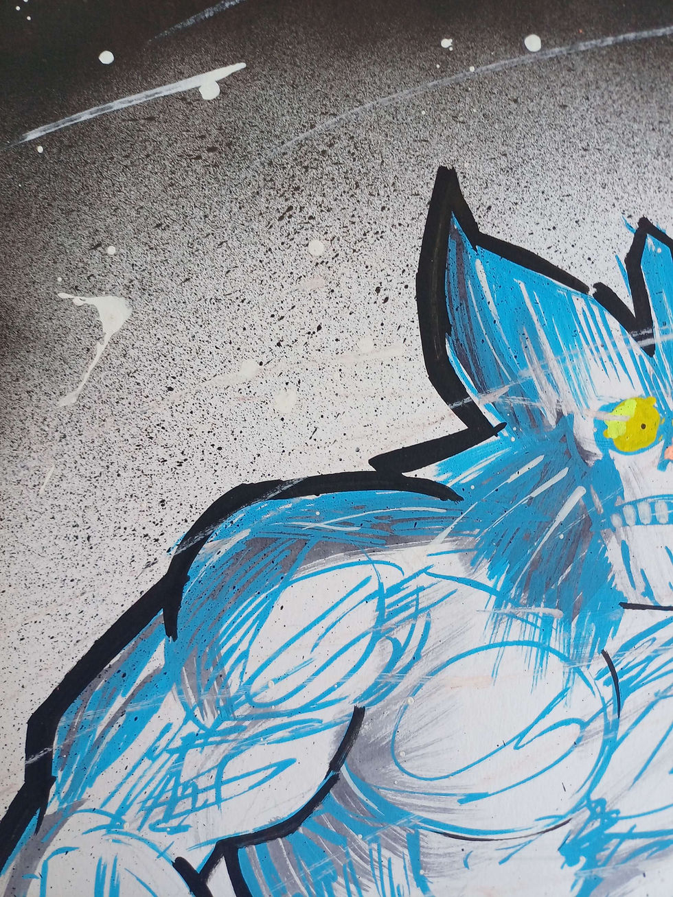 Thumbnail: wolverine experimental drawing