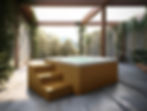 Gold Spa Deluxe mit Treppe