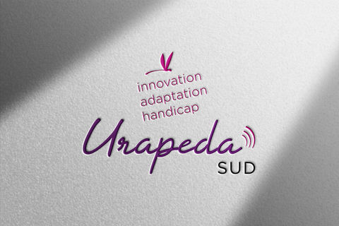 logo création identité visuelle Urapeda sud surdité handicap